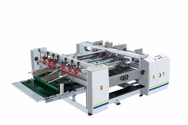 Quality Double Pieces Folder Gluer Machine For Making Carton Boxes for sale