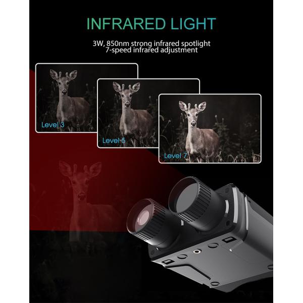 5X Zoom Real Night Vision Binoculars Hunting Digital Camera