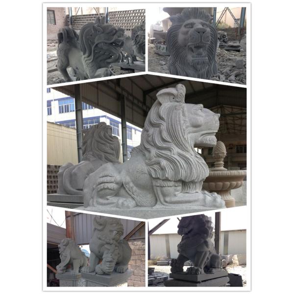 blue stone owl statues for outdoor decoration