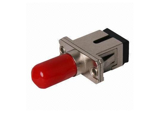 Quality SC-ST Hybrid fibre optic adapter , Simplex / Duplex Fiber Coupler for sale