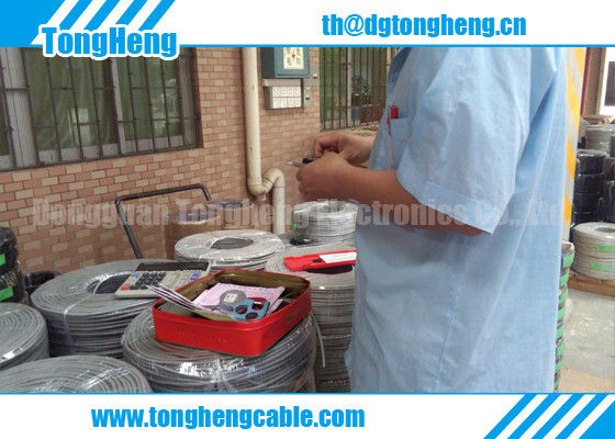Light Duty Auxiliary Switch Long Flex Life TPU Coiled Cable