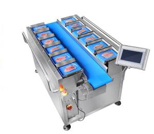 7'' 10'' Touch Screen 12 Belts Multi Weighing Machine For Mango Fruits