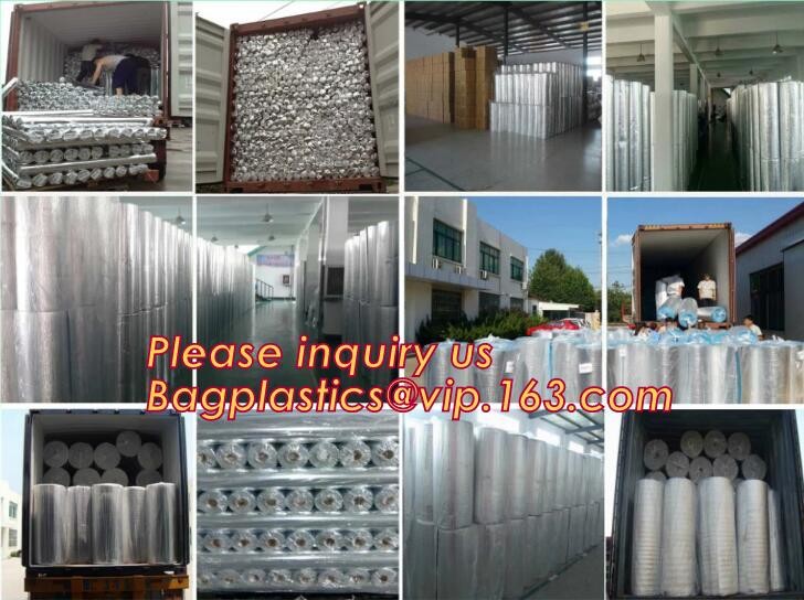 Foil crim kraft insulation,Alu foil FSK insulation, FOIL scrim kraft facing, reflective aluminium foil insulation,bonded