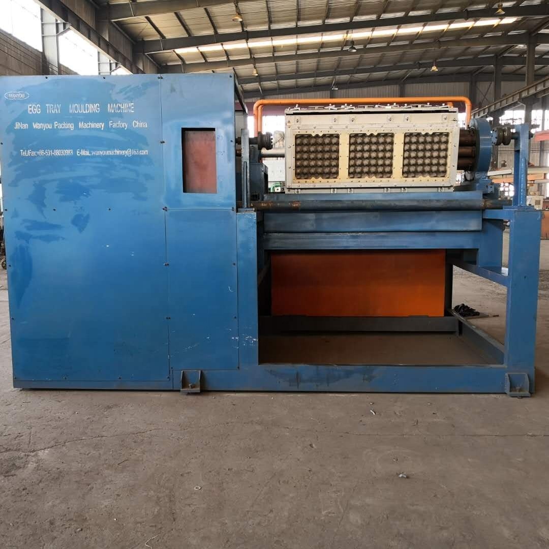Low Power PLC Control Paper Pulp Tray Making Machine With Online Technical Support