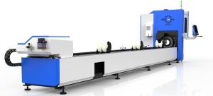 Cyptube System CNC Laser Tube Cutting Machine 107r/Min For 10-350mm Pipe Processing