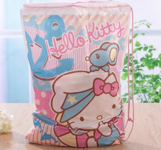 Polyester fabric drawstring bag /advertising pull rope backpack cloth bag /nylon shoulder pocket customization BAGEASE