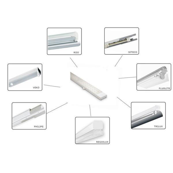 RA80 RA90 Filcker free 60W MAX900 T8 T5 Replaceable LED Module For Fluorescent Light Tubes Renovation