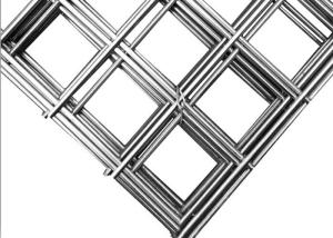 China 2.54cm 304 316 Stainless Steel Welded Wire Mesh Panels For Rabbit Cage on sale