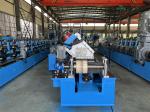 5T Hydraulic Decoiler Solar C Purlin Roll Forming Machine With 10 Stations