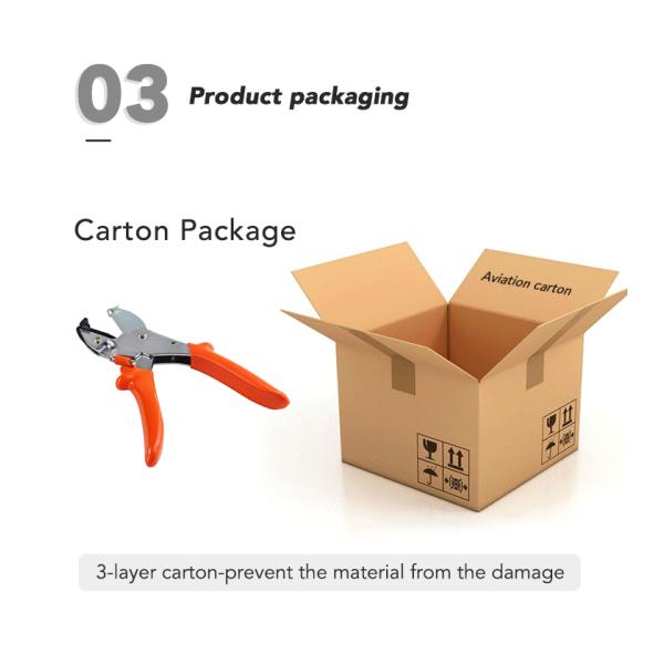 Stainless Steel 20cm Nicker Channel Letter Notcher With Rubber Handle