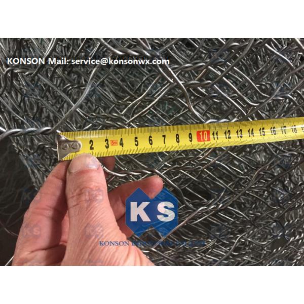 Galvanized Double Twist Gabion Wire Mesh Machine With Wire Mesh Hexagonal Wire Netting