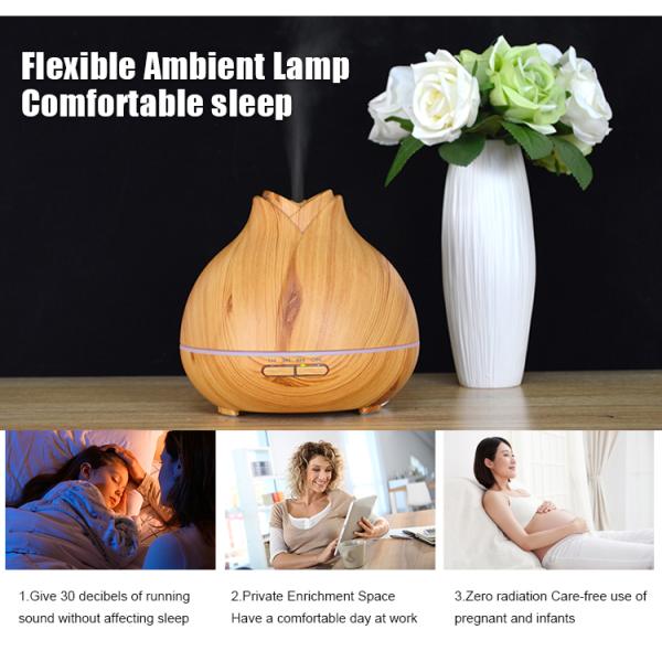 400ml Capacity Cold Air Diffuser For Essential Oils PP / ABS / PC Material