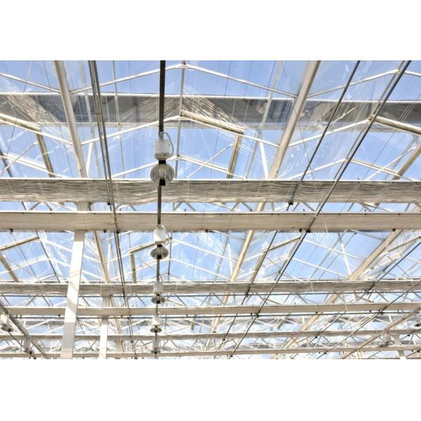 Wet Curtain Controlled Inlluminating Greenhouse