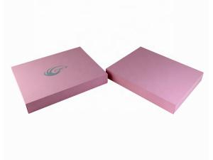 China Customized Perfume Set Box Packaging With Pinnk Rigid Cardboard wholesale