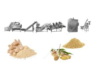 Hot Sale Ginger Powder Production Line Ginger Processing Business Plan