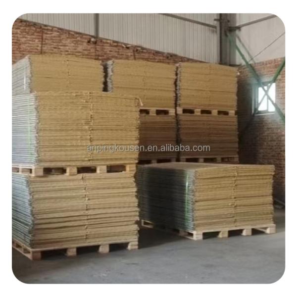 4mm Galvanized Wire Welded Barrier For Construction Wire Mesh