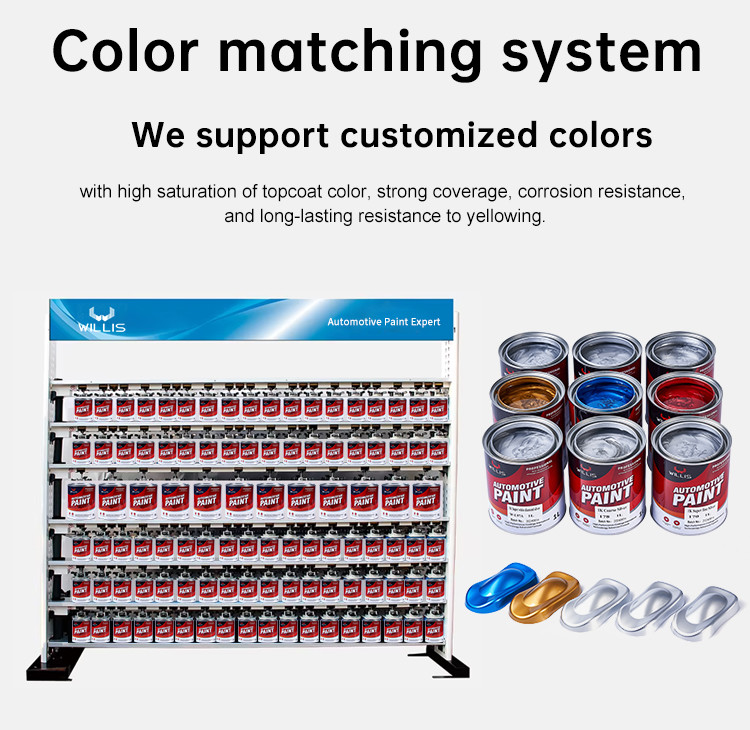 2k Clear Liquid Coating Matte Silver Car Paint For Plastic Bumpers Metallic Automotive Paint Spray Paint