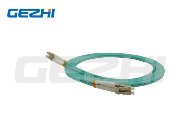 Quality 12 Cores LC OM3/om4 patch cord  MPO to MPO Multi Mode OM3 Fibre Optic Cable for sale