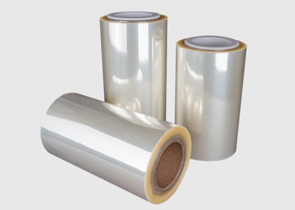 Quality Soft 40mic PVC Heat Shrink Film Roll Up to 1000 mm Width For Label Printing for sale