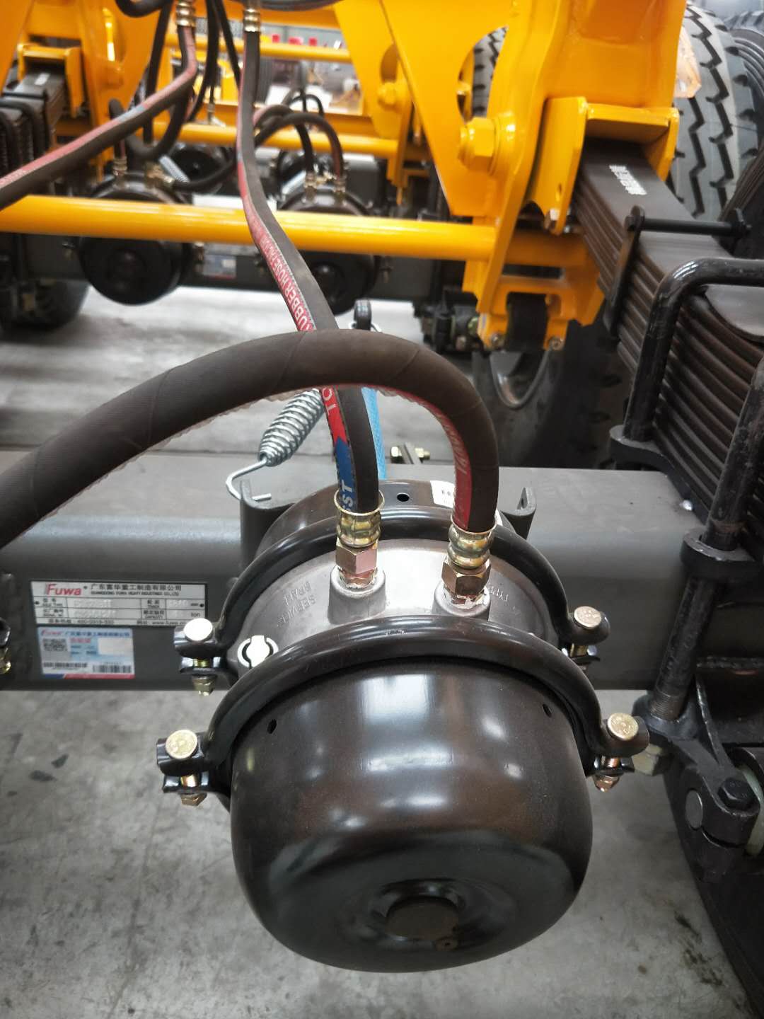 Semi-Trailer Hydraulic Axis Steerable Cast Semi Trailer for Multi Axles Bridge Girder Transport