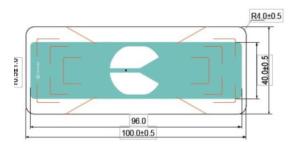 China 960MHZ Auto Management UHF RFID Windshield Label R6P Chip wholesale
