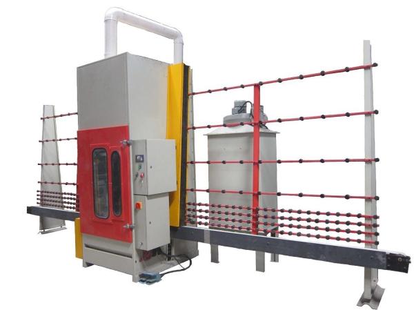 Automatic Glass Sandblasting Machine with Vertical Structure and Customized