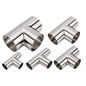 ANSI/ASME Stainless Steel Carbon Steel Butt Welding Tee Customizable Sizes & Material Industrial Grade