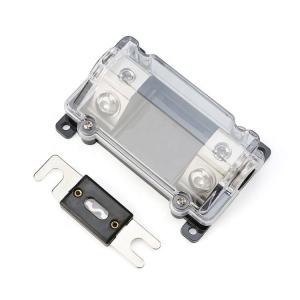 China Without Display Vehicle Audio Inline ANL Bolt Down Automotive Fuse Holder Block 200 Amp 0 2 4 AWG wholesale