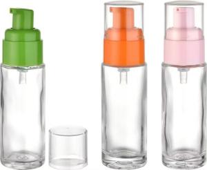 PP Cosmetic Pump Bottle In 15ml And 30ml Sizes For Smooth Dispensing