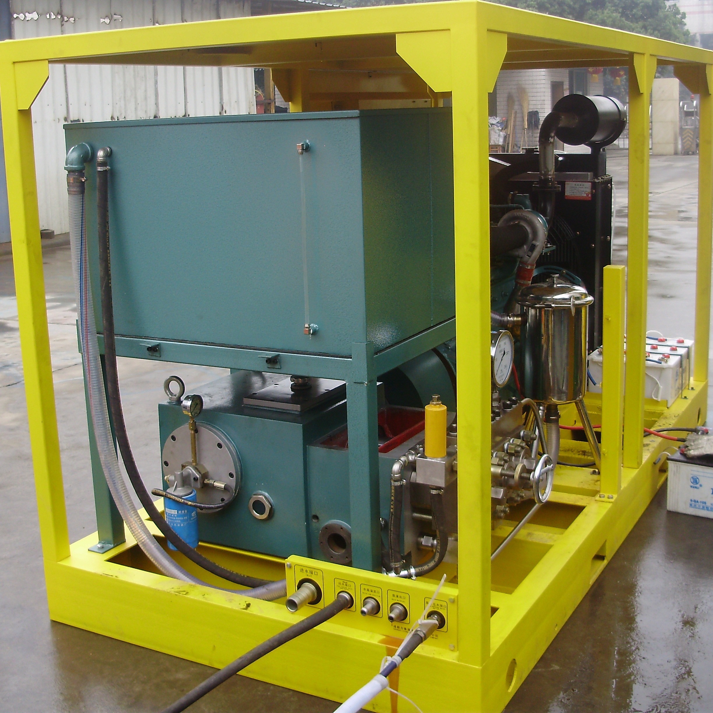 55kw 35MPa BOP Pressure Testing Equipment Oil Field BOP Test Pump