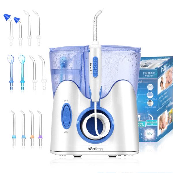 Quality Family Use 800ml Countertop Waterproof Water Flosser Colorful Flossing Toothbrush Pressure Desktop Portable Toothbrush and Desktop Electric Flosser Water Floss Tooth Brush Home Use for sale