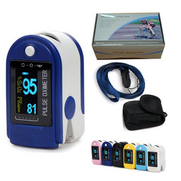 Six Color Available Portable Fingertip Pulse Oximeter For Home Use