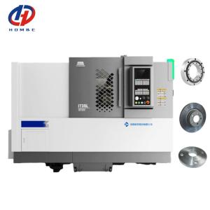 China CNC Lathe IT35L Max Swing Over Bed 580mm THK Linear Guide Servo Turret Horizontal Slant Bed CNC Lathe wholesale