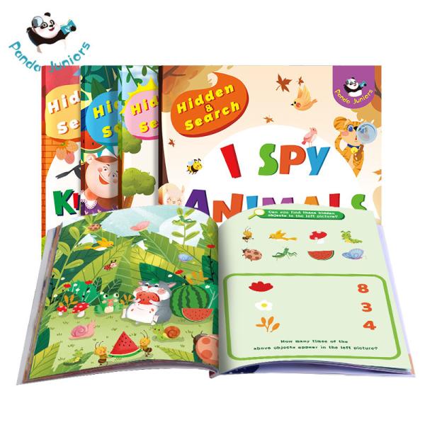 Quality Concentration Improve Hidden Object Books , Hidden Picture Books For Preschoolers for sale