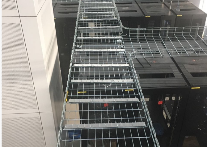 Industrial Management Wire Mesh Type Cable Tray 24 Inch