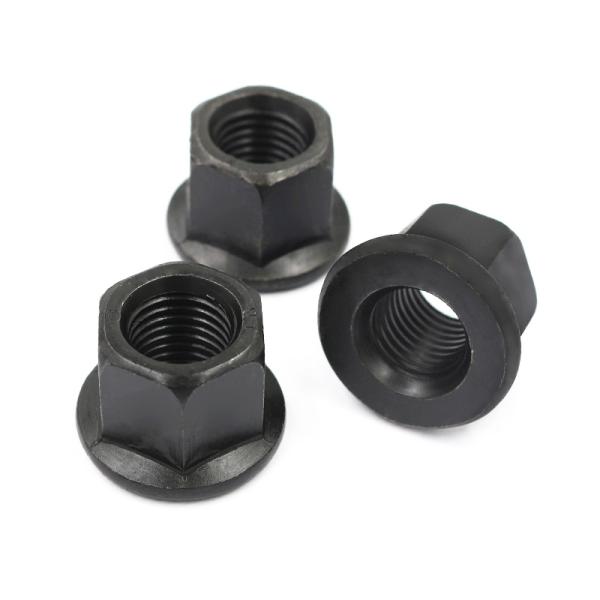 M10-M30 Hexadecimal Flange Thickening Nut with Pad Plate ISO9001 Certified Zinc Nut