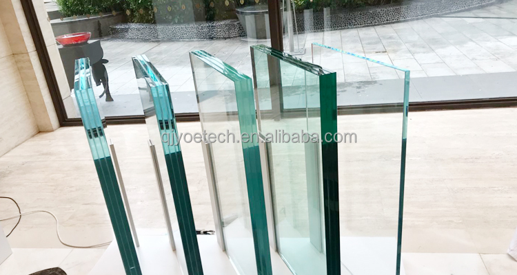 SGP Laminated Glass Safety Bullet-Proof Glass with White Grey Bronze Green Black PVB