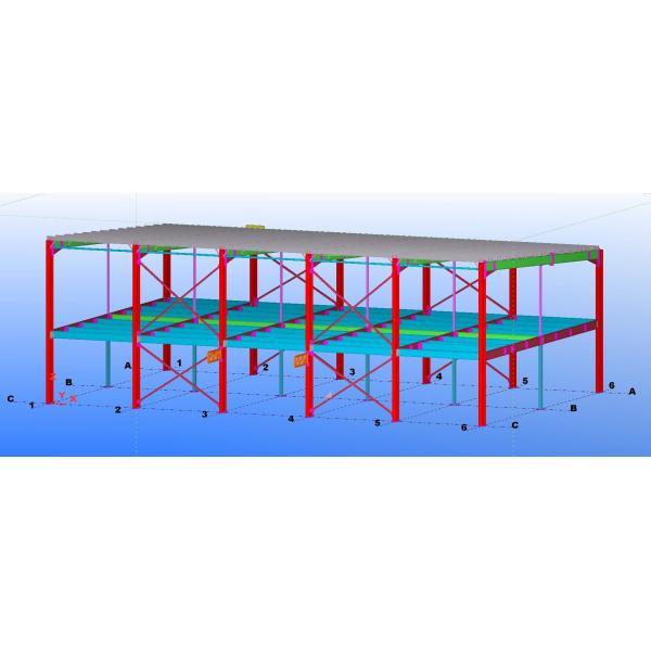 Industrial Portal Frame Steel Structure Warehouse Construction One Stop Solution