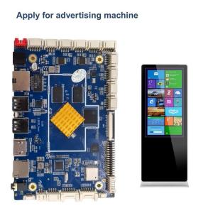 China 1TOPS AI RK3568 Embedded ARM Board For Queue System 4GB RAM 64GB ROM Gigabit Ethernet Android Motherboard wholesale
