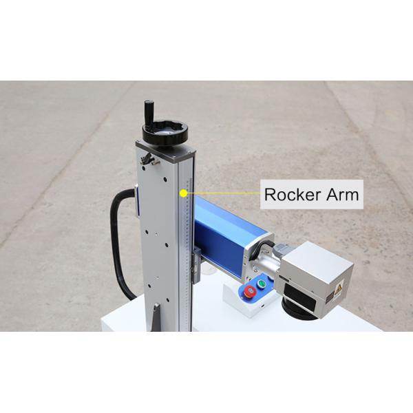 desktop stainless steel 30W color fiber laser marking machine table top
