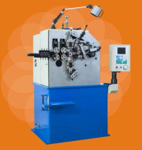China Compression Spring Manufacturing Machine With Wire Feeding Axis / Cam Axis on sale