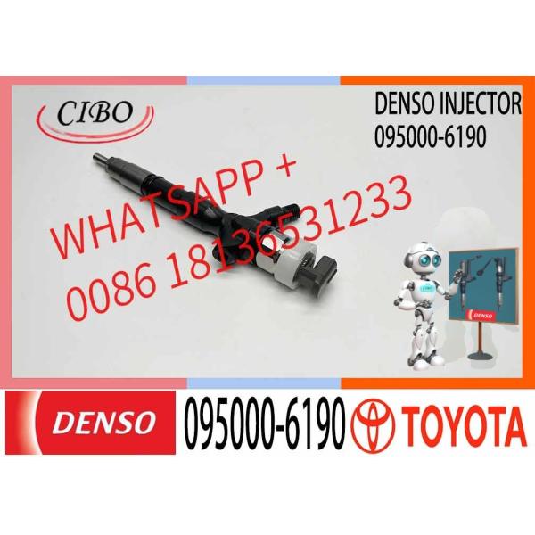 High Quality Diesel Fuel Injector 095000-6190/095000-7390 23670-30100 for TOYOTA HILUX 2KD-FTV Engine