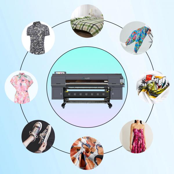 Digital Inkjet Sublimation Paper Printer With Epson I3200A1head For Cushion/scarf/ice Mat