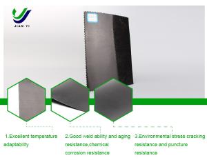 Weather Resistant HDPE Smooth Geomembrane For Mining Landfill