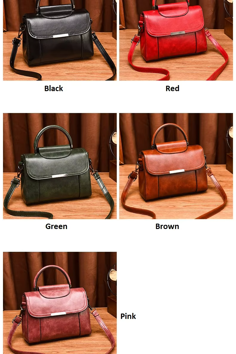 Main Material PU Classic Clutch Handbag Simple Solid Color Cross-Body/Shoulder Bag
