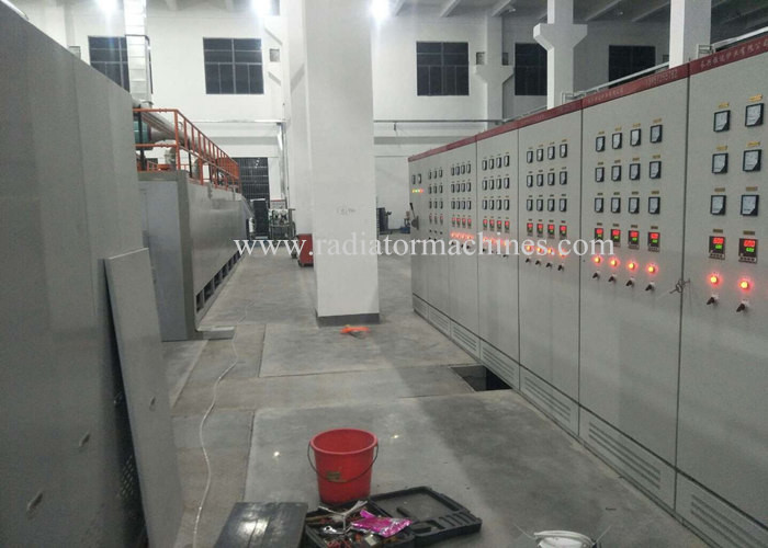 Controlled Atmosphere Aluminium Radiator Brazing Furnace 1000 - 200 - 8000MM