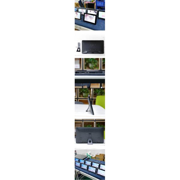Touch Screen All In One PC Wall Mounted Digital Signage Display 10.1 Inch