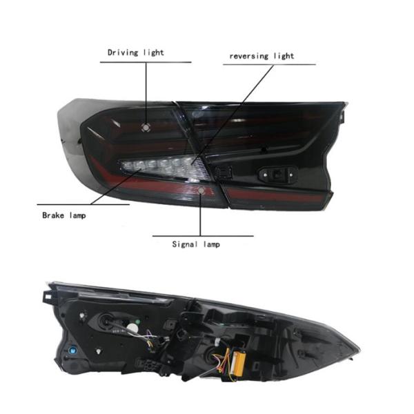 Waterproof Auto LED Tail Lights For 10th Honda Accord