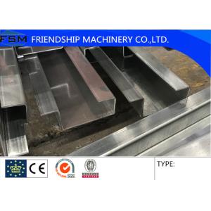 China Full Automatic 3mm GI Door Frame Metal Roofing Machine Use Gearbox Driven wholesale