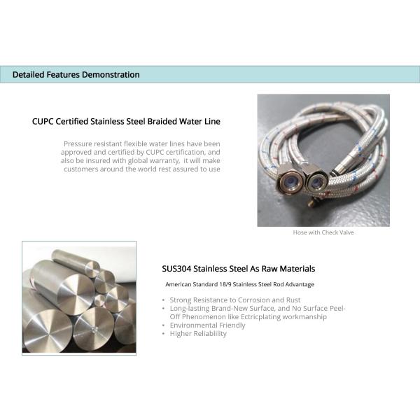 SUS304 Stainless Steel Pull Down Kitchen Faucet Goose Neck Mixer Tap HOMEKA